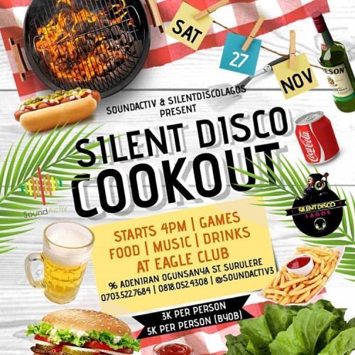 27 Nov. 2021, Silent Disco Cookout