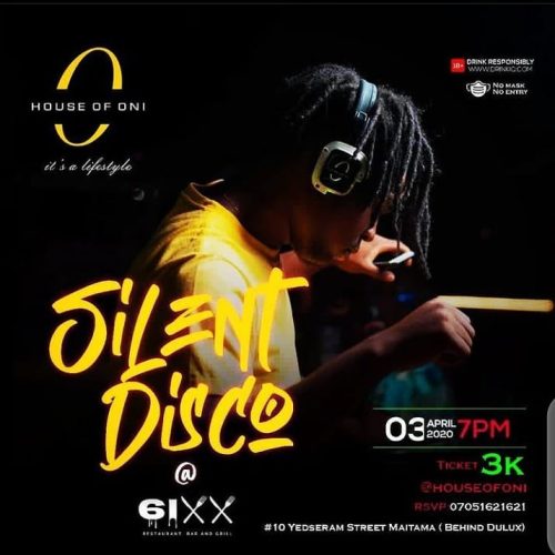 03 Apr. 2021, Silent Disco – Abuja