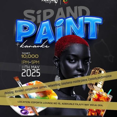 11 May 2025, Sip And Paint + Karaoke