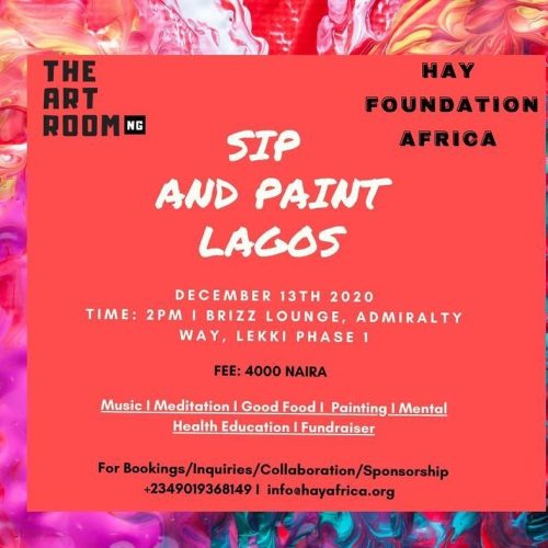 13 Dec. 2020, Sip & Paint Lagos