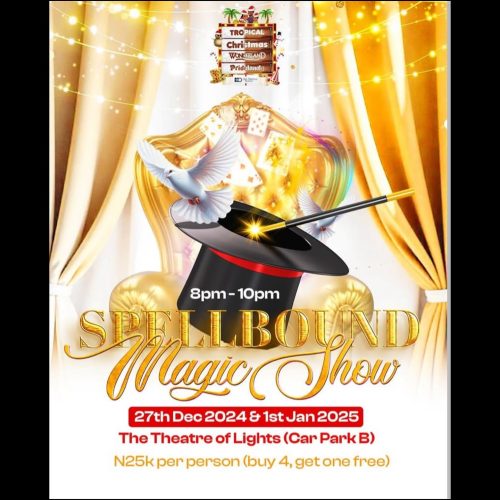 27 Dec. 2024 & 01 Jan. 2025, Spellbound Magic Show