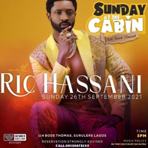 26 Sep. 2021, ‪Sunday at The Cabin With Ric Hassani‬