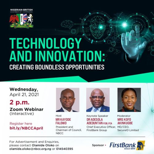 21 Apr. 2021, Technology And Innovation: Creating Boundless Opportunities