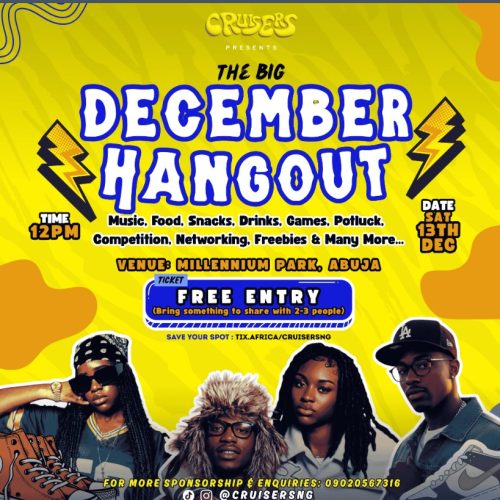 13 Dec. 2025, The Big December Hangout – Abuja
