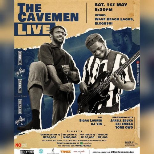 01 May 2021, The Cavemen Live