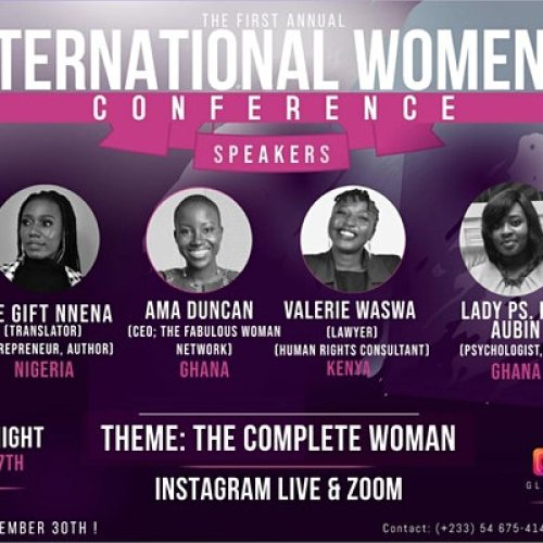 16 – 18 Oct. 2020, The Complete Woman Conference