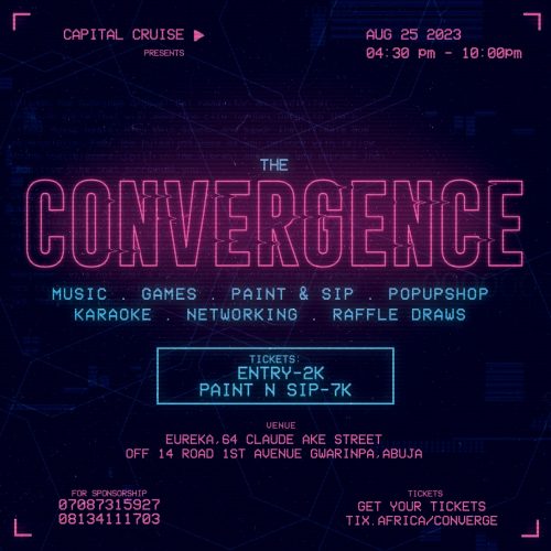 25 Aug. 2023, The Convergence – Abuja