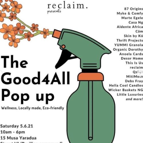 05 Jun. 2021, The Good4All Pop Up ‬