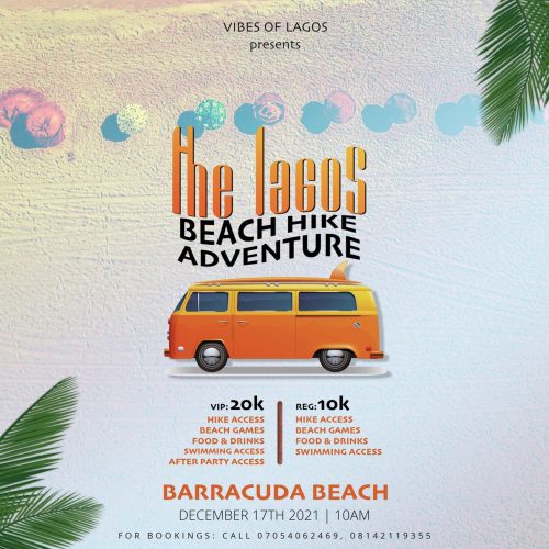 17 Dec. 2021, The Lagos Beach Hike Adventure