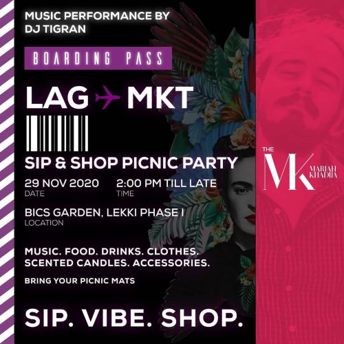 29 Nov. 2020, Sip & Shop Picnic Party