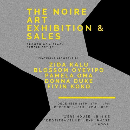 11 – 12 Dec. 2020, The Noire Art Exhibition & Sales