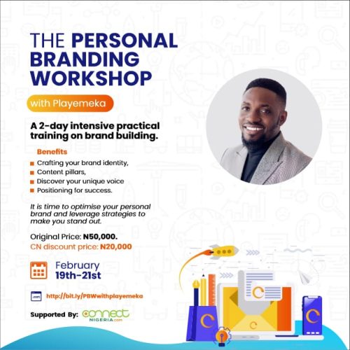 19 – 21 Feb. 2021, The Personal Branding Workshop