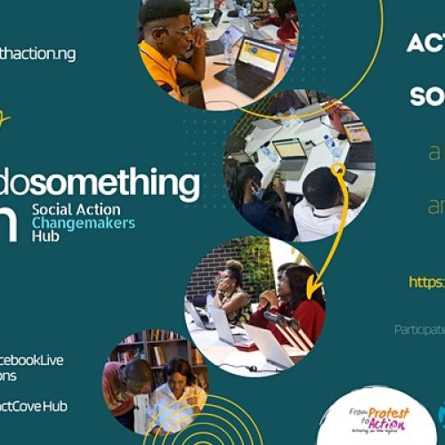 27 Nov. 2021, The Unveiling: Do Something Social Action Changemakers Hub – Abuja