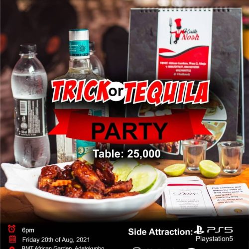 20 Aug. 2021, Trick or Tequila Party – Abuja