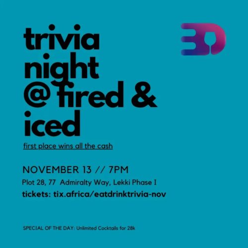 13 Nov. 2025, Trivia Night