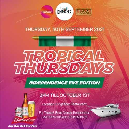 30 Sep. 2021, Tropical Thursdays: Independence Eve Edition