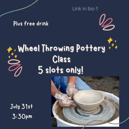 Wheel Throwing Pottering Class