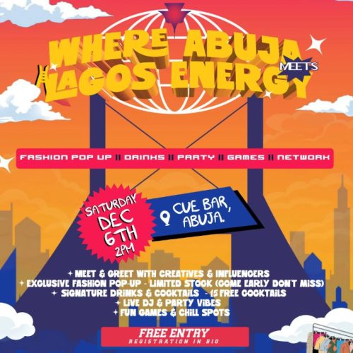 06 Dec. 2025, Where Abuja Meets Lagos Energy – Abuja