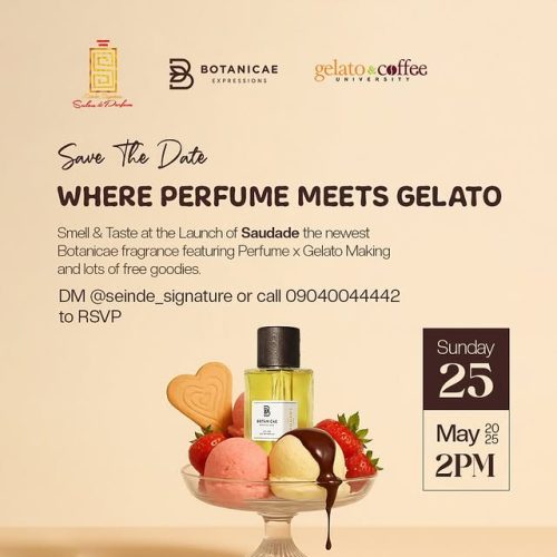 25 May. 2025, Where Perfumes Meet Gelato