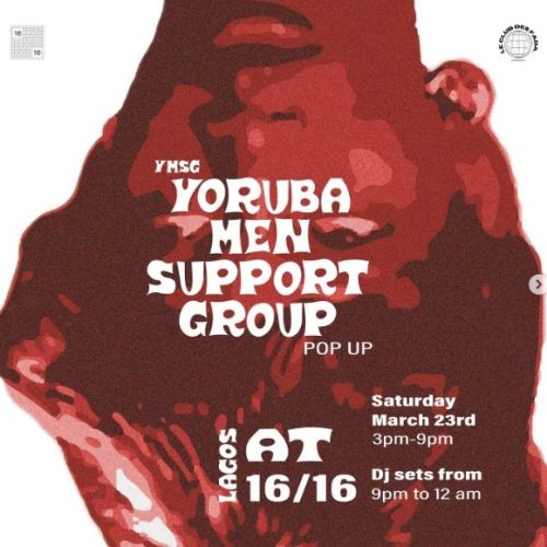 23 March. 2024, YMSG Yoruba Men Support Group Pop Up