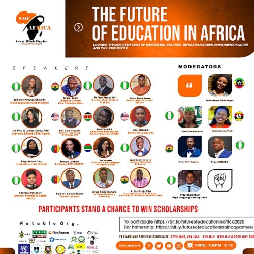 25 Jul. 2020, The Future of Education in Africa