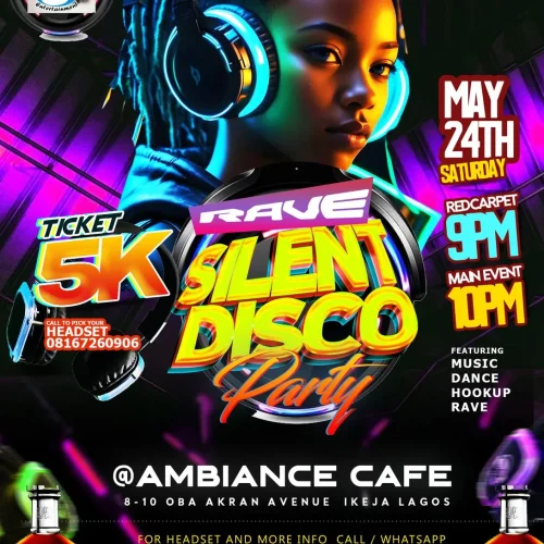 24 May 2025, Rave Silent Disco Party