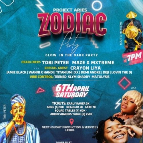 06 April. 2024, Project Aries Zodiac Party, Glow in the Dark Party