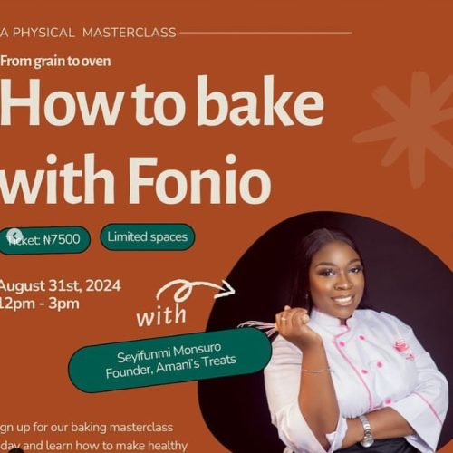 31 Aug. 2024, How To Bake With Fonio