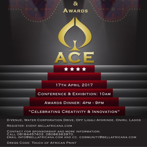 17 Apr. 2017, Bellaafricana Ace Awards 2017