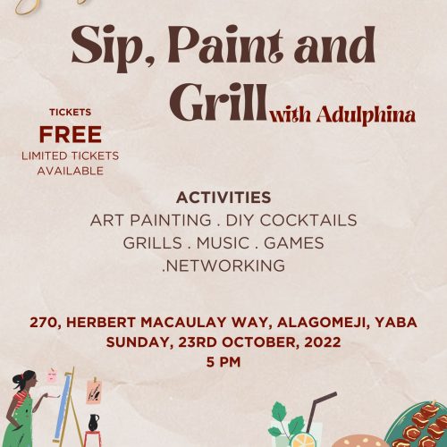 23 Oct. 2022, Sip, Paint And Grill