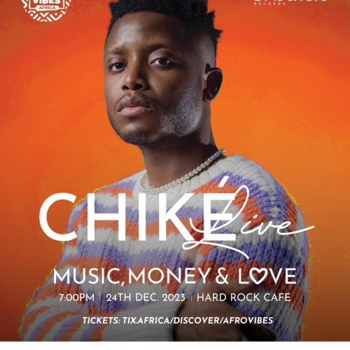 24 Dec. 2023, Chike Live  – Money, Music & Love
