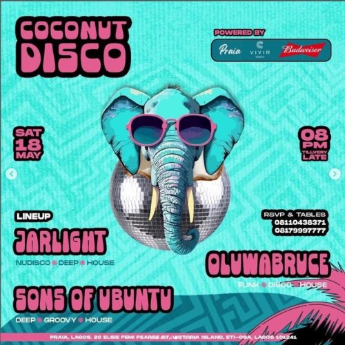 18 May. 2024, Coconut Disco