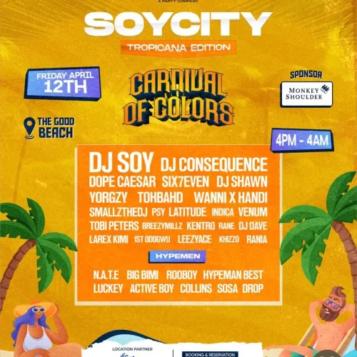 12 April. 2024, Soycity Party