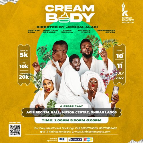 10 & 11 Jul. 2022, Cream Body – The Play