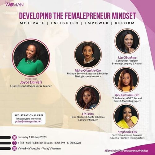 11 Jul. 2020, Developing the Femalepreneur Mindset