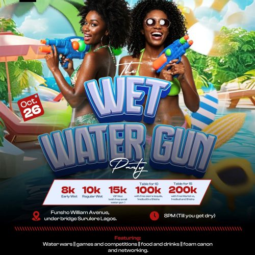 26 Oct. 2025, Wet Water Gun Party