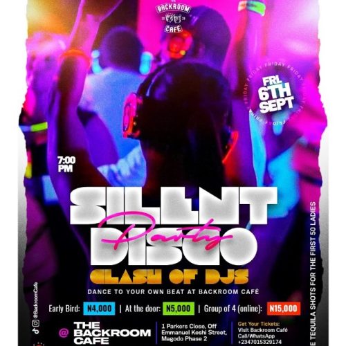 06 Sep. 2024, Silent Disco Party- Clash of Djs