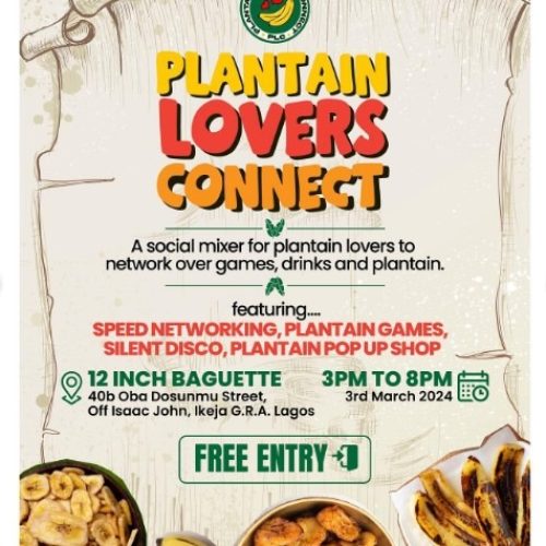 03 March. 2024, Plantain Lovers Connect