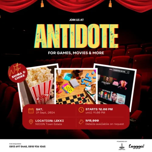 21 Sep. 2024, Antidote – For Games, Movies, and More