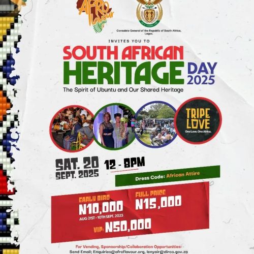 20 Sep. 2025, South African Heritage Day 2025