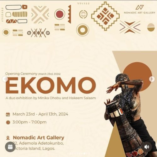 23 March. 2024, EKOMO A duo exhibition