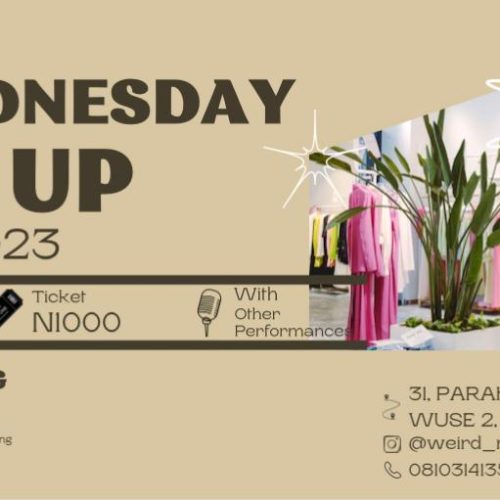 31 May. 2023, Weirdnesday Pop Up – Abuja