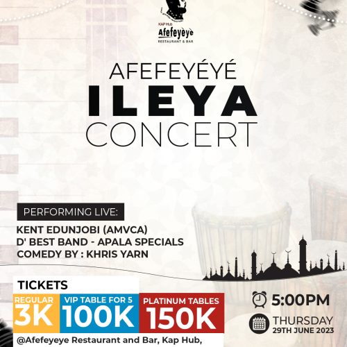 29 Jun. 2023, Afefeyeye Ileya Concert