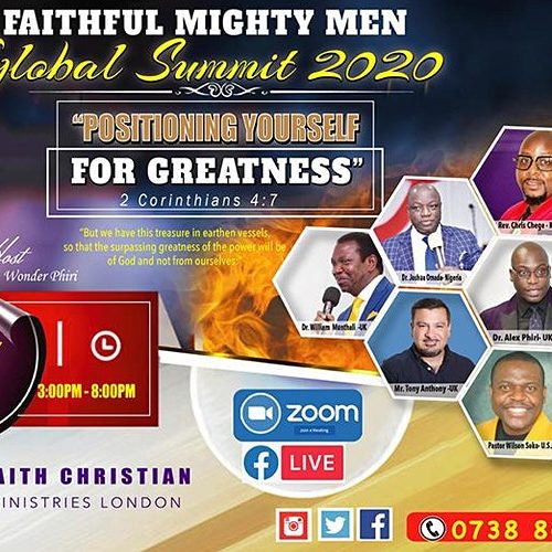 25 Jul. 2020, Faithful Mighty Men Global Summit 2020