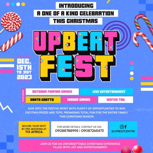 15 – 31 Dec. 2023, Upbeat Fest