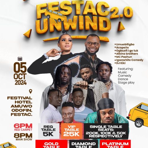 05 Oct. 2024, Festac Unwind 2.0