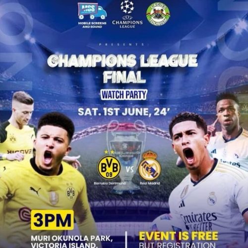 01 June. 2024, Champions League Final Watch Party