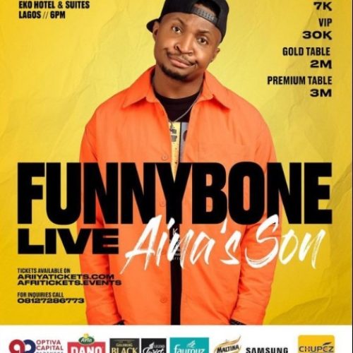 16 June. 2024,  FunnyBone Live, Aina’s Son