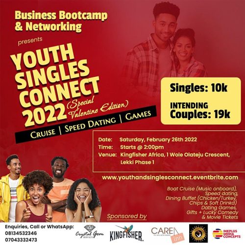 26 Feb. 2022, Youth & Singles Connect-Valentine Special Edition