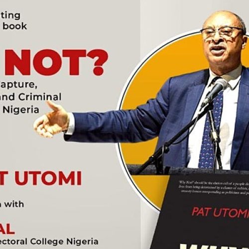 11 Mar. 2022, An Evening with Prof Pat Utomi